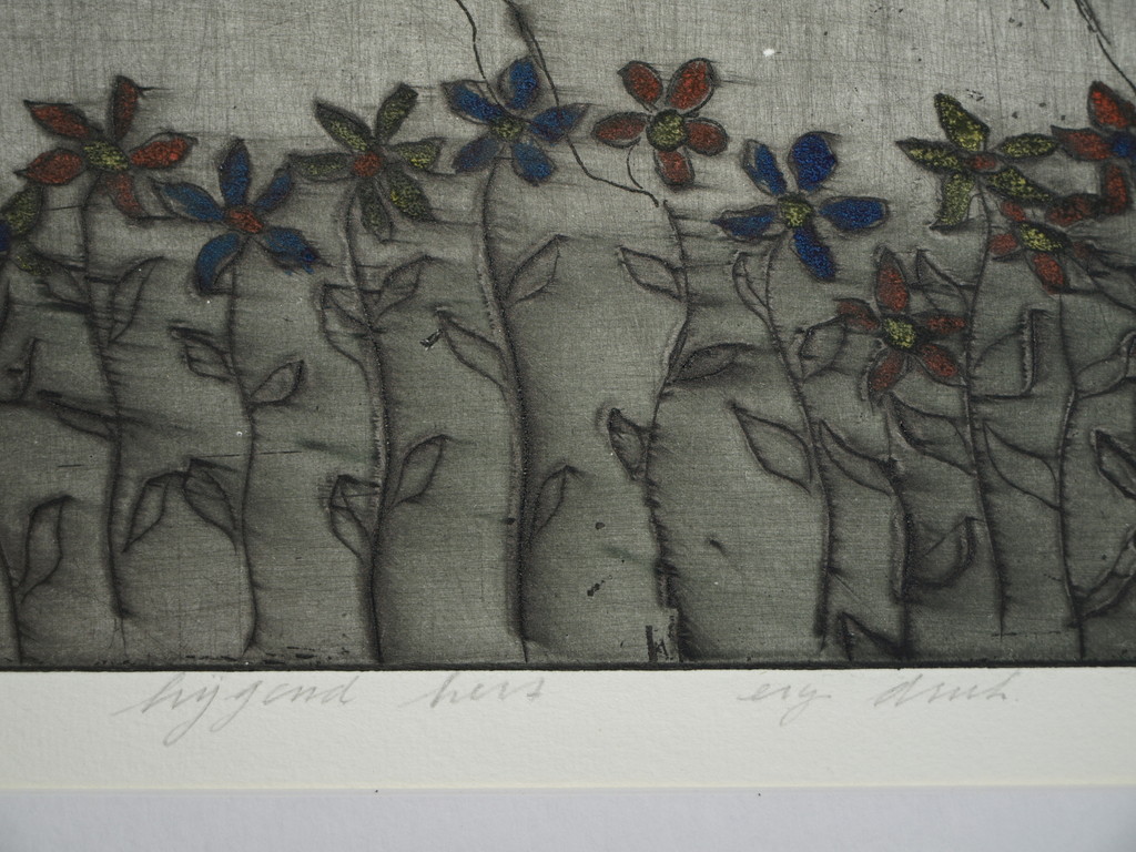 WIM WORM (1939) – Ets – Hijgend hert  – Gesigneerd – 1979 - Oplage 15 ex. kopen? Bied vanaf 1!