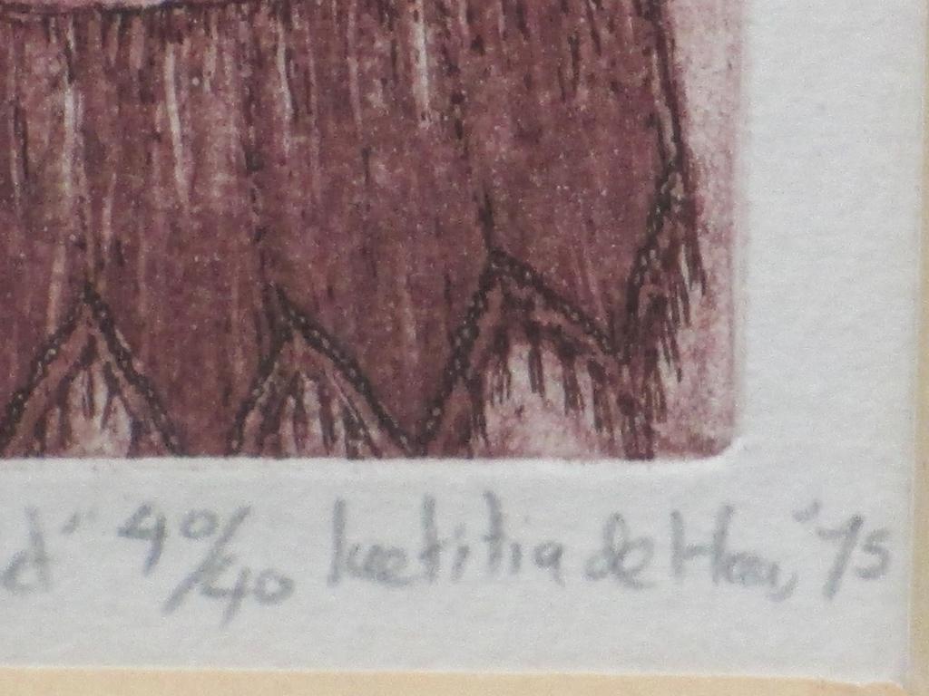 Laetitia de Haas, Tafeltje Welgedekt, Ets '75 kopen? Bied vanaf 20!