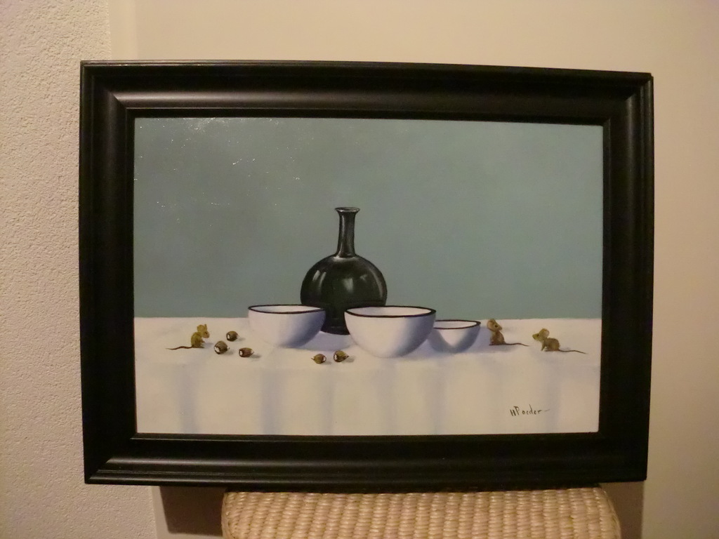 Prachtig Stilleven met Muisjes H Poeder verkocht voor € 160!