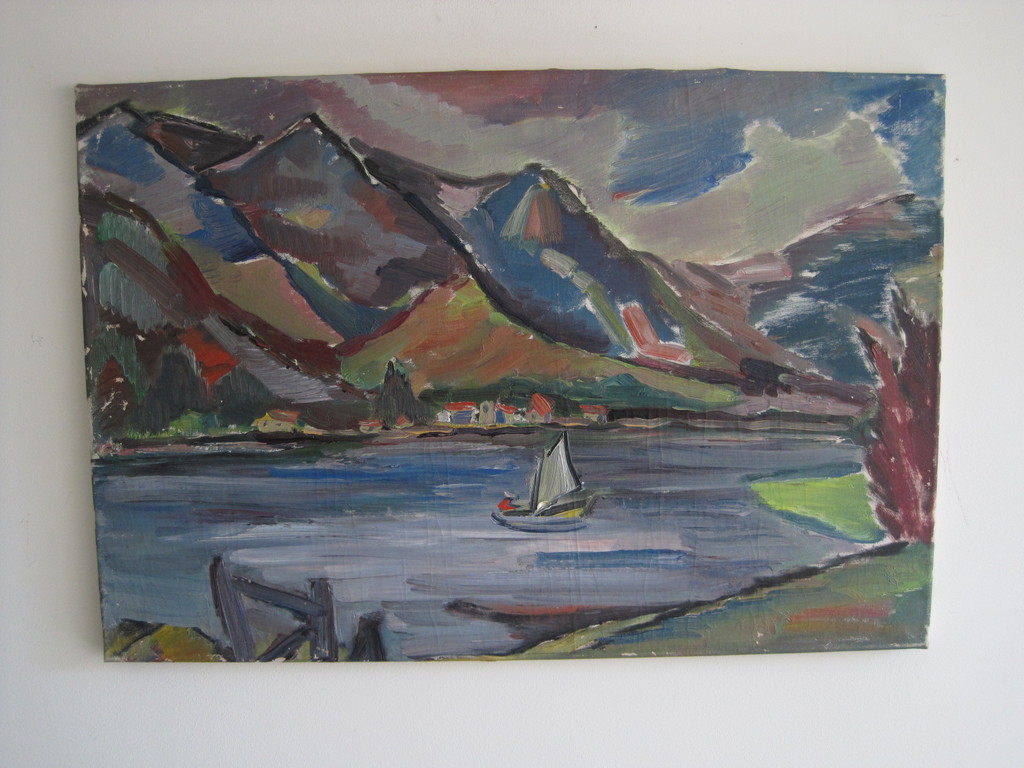 Daniel Bekking 1906-1973 expressionist leerling A.Derain olieverf kopen? Bied vanaf 75!