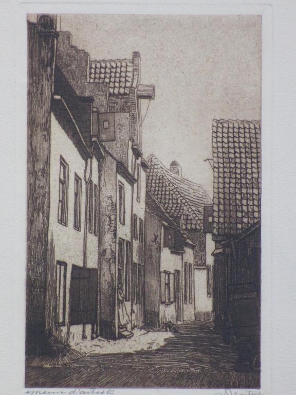 Dirk Harting, Stadsstraatje, Ets kopen? Bied vanaf 25!