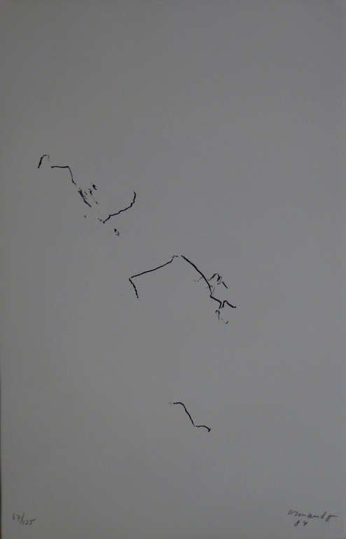 Armando, litho: het haastige, het donkere, 1984, handgesigneerd en genummerd kopen? Bied vanaf 390!