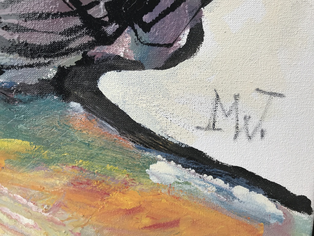 Martin van Wordragen: Schilderij, Dameshoofd 2009 kopen? Bied vanaf 200!