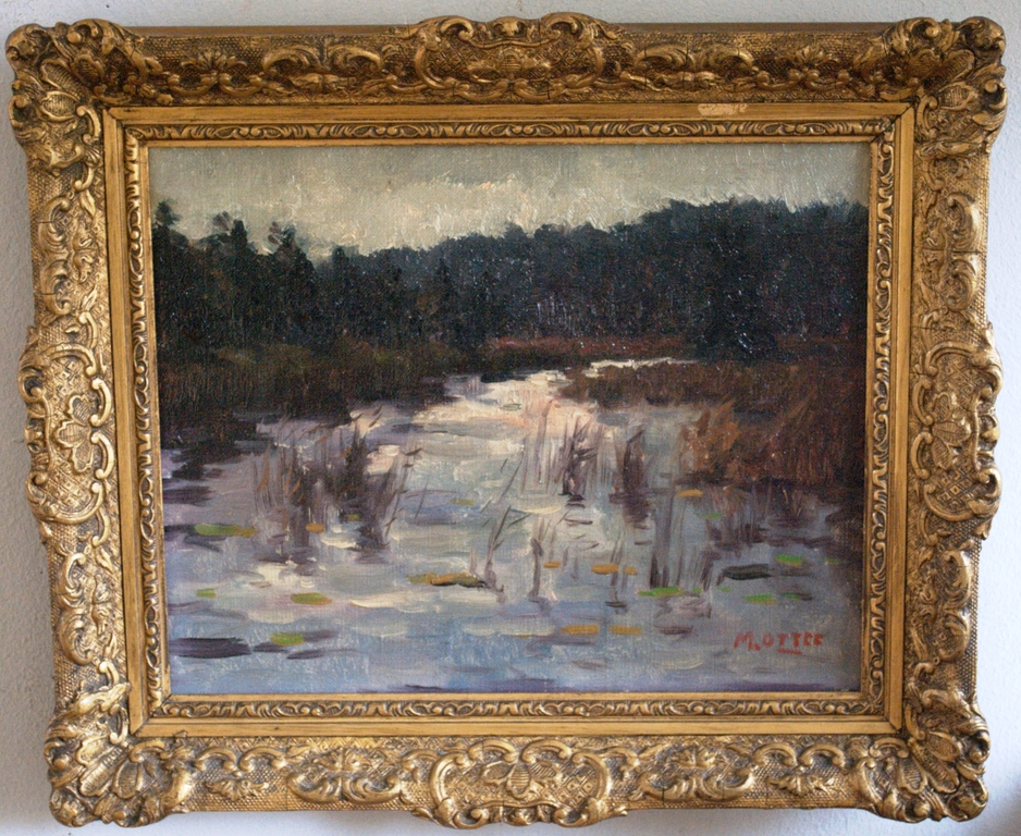 BOSVEN - OLIEVERF OP DOEK - PSEUDONIEM  Marc OTTEE kopen? Bied vanaf 65!