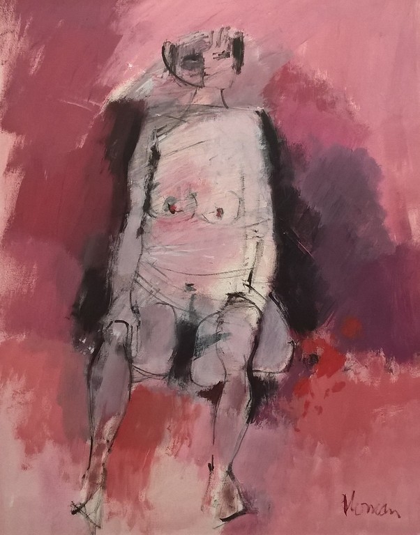 Jan Homan – hand gesigneerde gouache verkocht voor € 250!