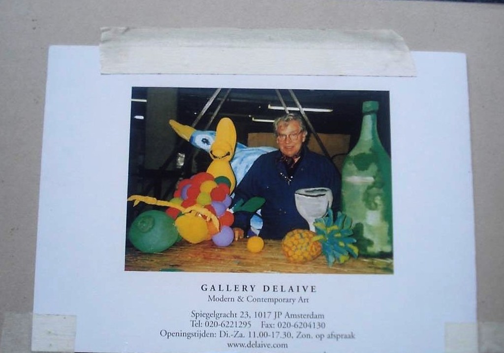 Uitnodigingskaart Karel Appel 80 jaar tentoonstelling kopen? Bied vanaf 1!