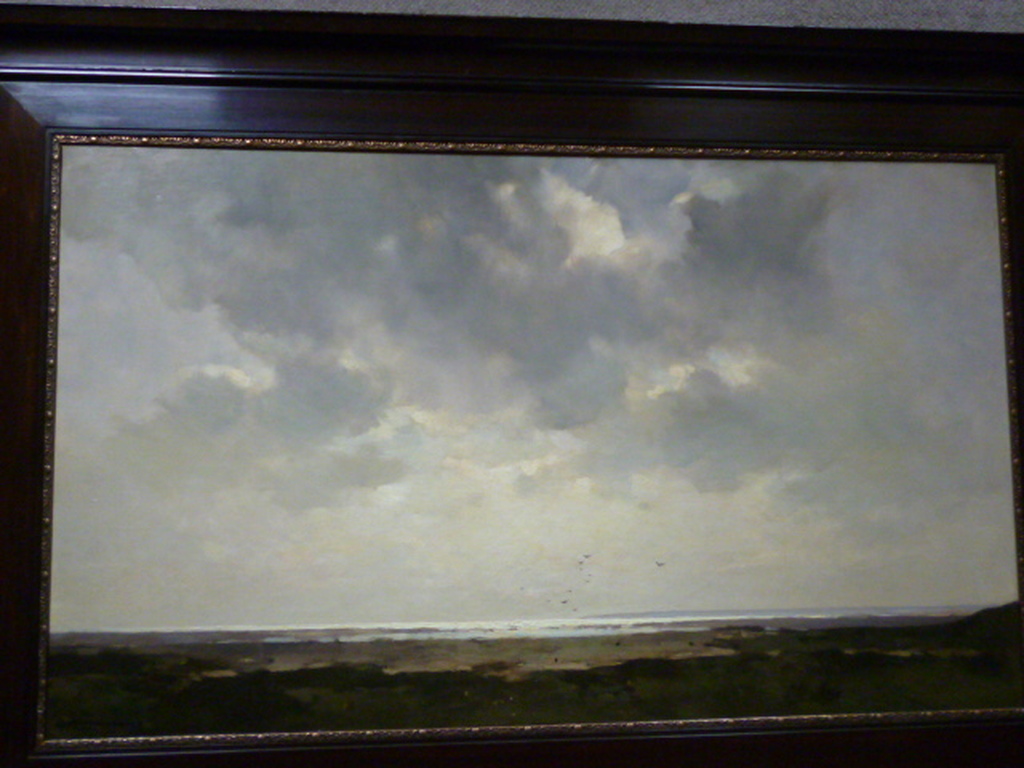 L.W.R. Wenckebach - olieverf - Texel (Slufter) verkocht voor € 1495!