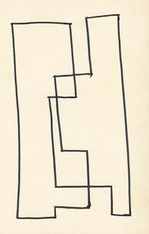 Siep van den Berg : compositie A (encre de chine, originele tekening) kopen? Bied vanaf 1!