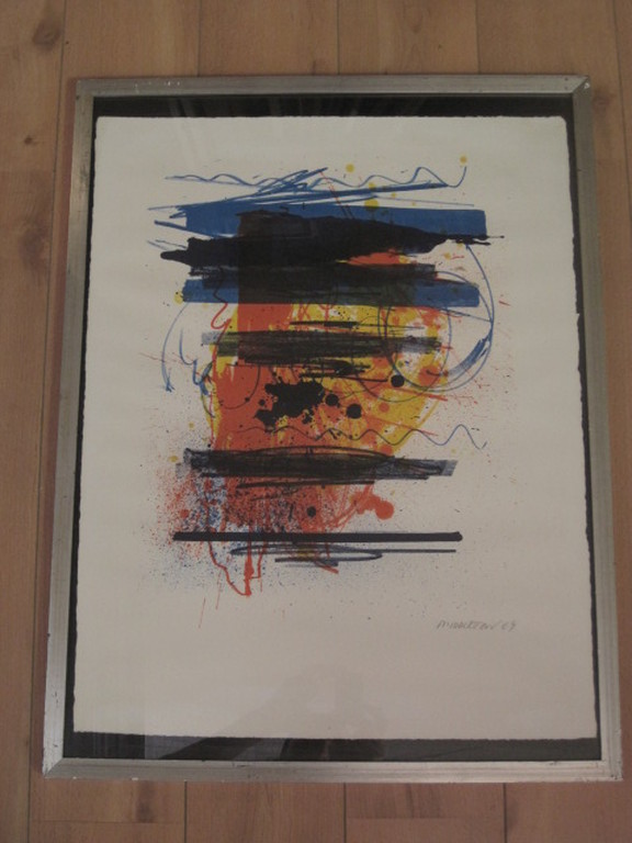 Sam Middleton (1928 - ) Litho 1969 Syncopating Rythm - galeriewrde 650€ kopen? Bied vanaf 50!