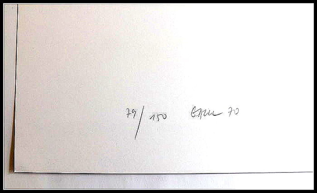 Winfred Gaul - gesigneerde litho - zonder titel kopen? Bied vanaf 1!