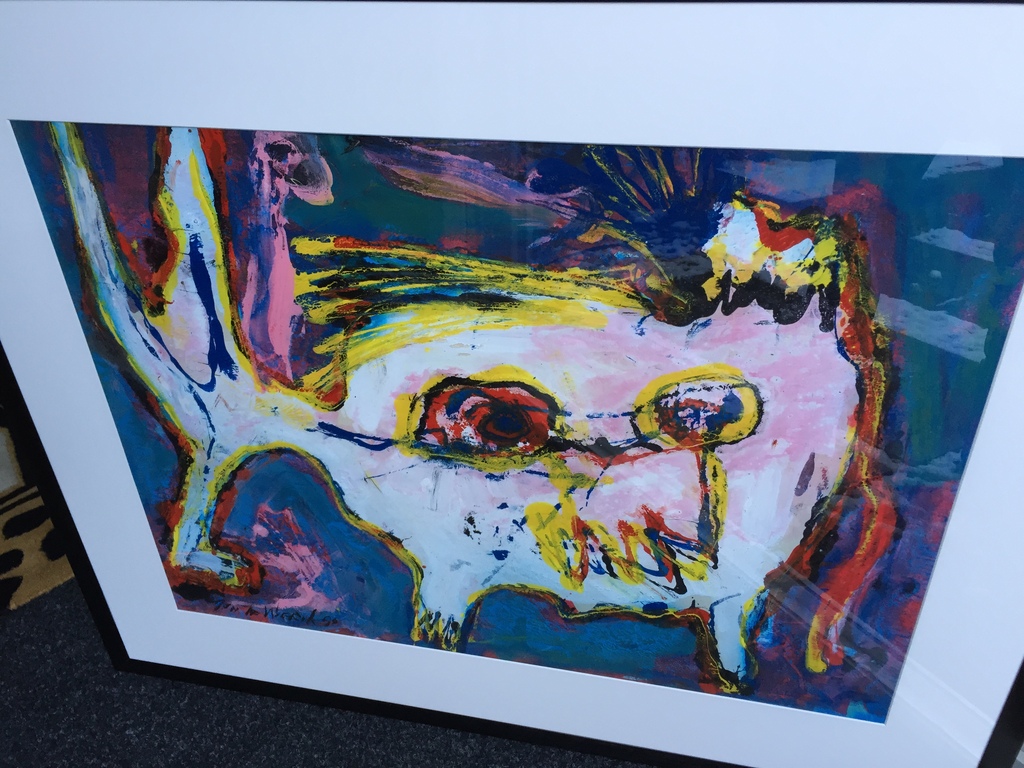 JAN TE WIERIK gemengde technieken op papier  Titel: sprookjes bestaan niet kopen? Bied vanaf 1!