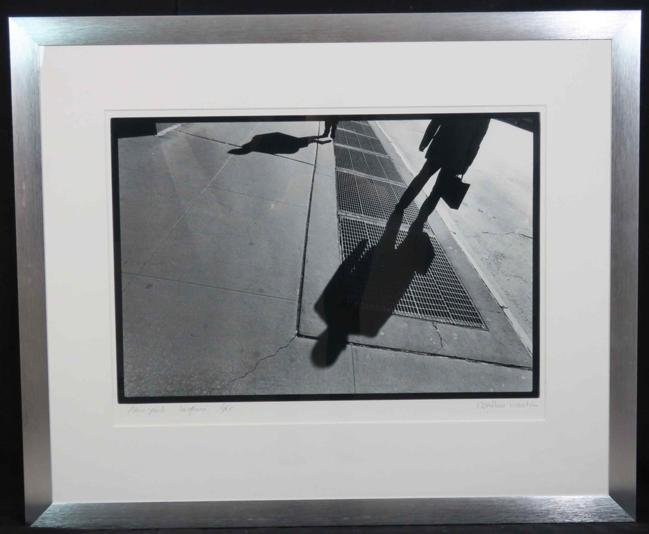 Arthur Martin: Foto, New York 'briefcase' - luxe Ingelijst verkocht voor € 205!