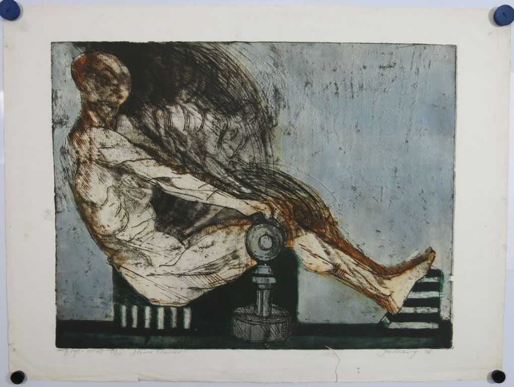 Jan Verburg: Ets/Aquatint, Home trainer kopen? Bied vanaf 1!