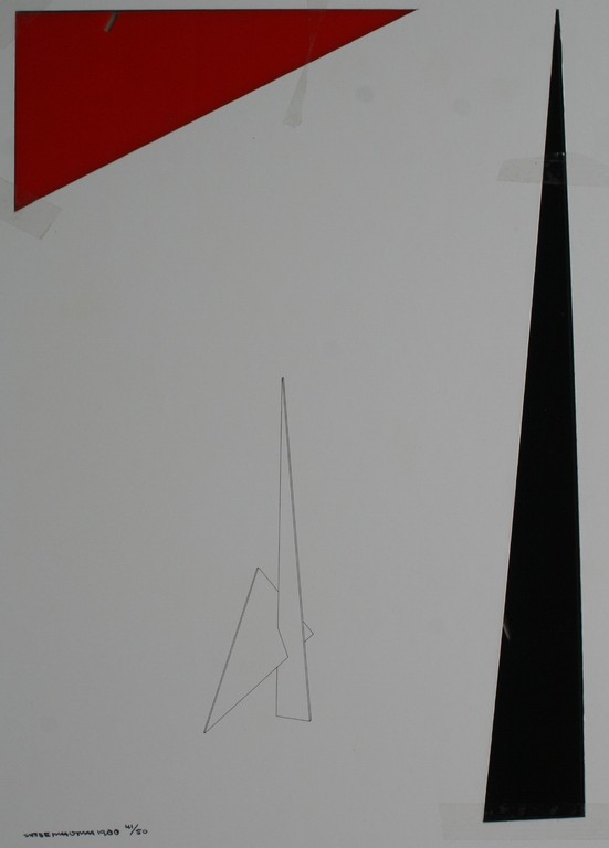 Siebe Hansma (1949) & Albert Schaalma - plastiek p.1987.12 met gedicht – 1988 verkocht voor € 60!