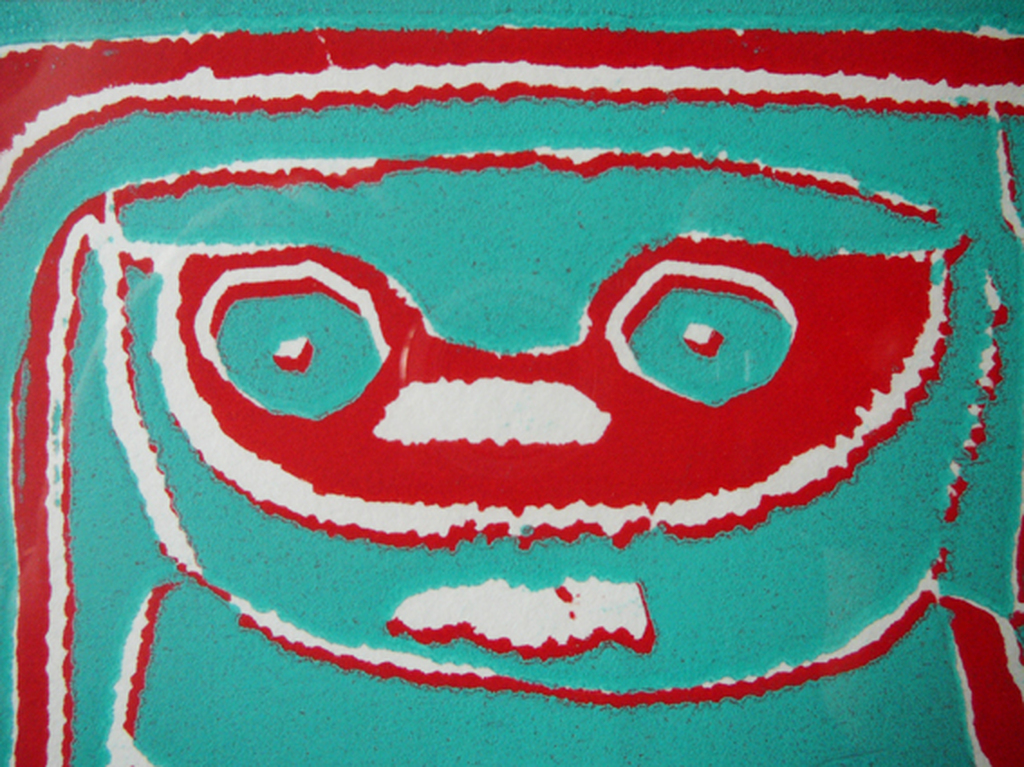 Rob Morren: 'Krab' (linosnede 1994) kopen? Bied vanaf 65!