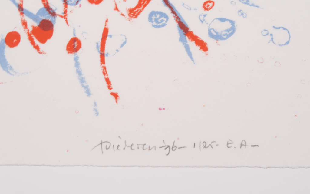 Jef Diederen: Litho, Mooi hoofd kopen? Bied vanaf 1!