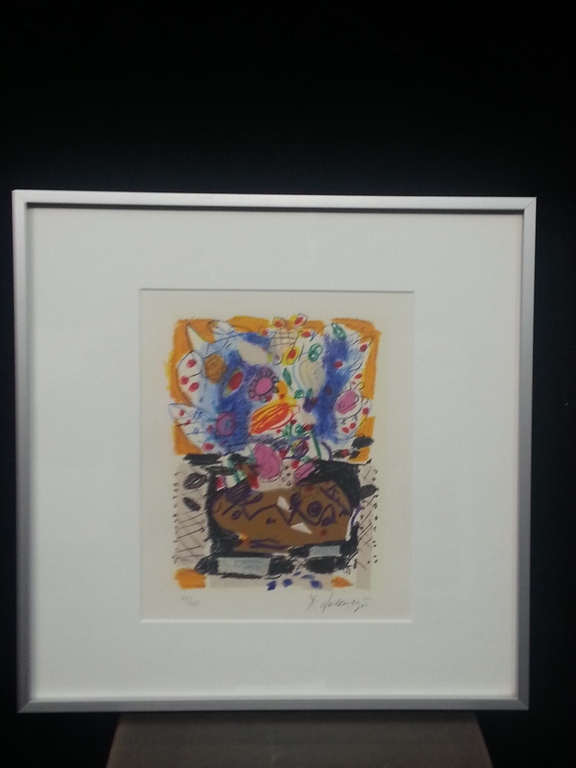 Kees Salentijn, zeefdruk op papier in aluminium lijst kopen? Bied vanaf 20!