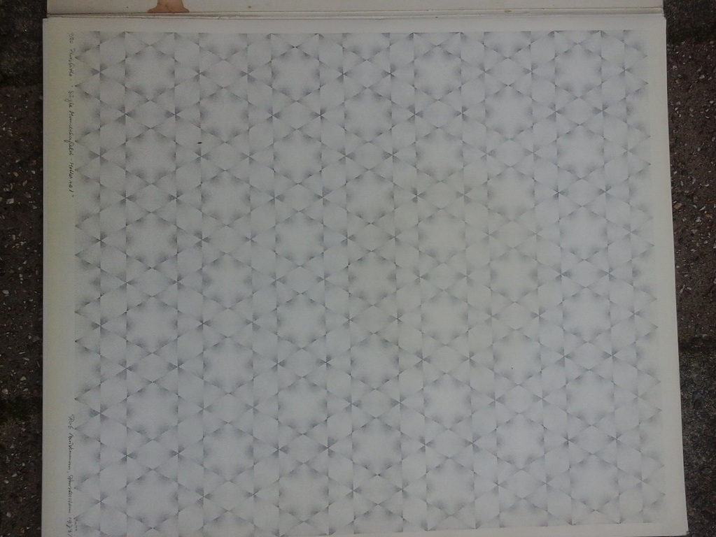 Meeting of Playing Mandalafields 1973/74 - Robb C A Buitenman (1946-   50x60  kopen? Bied vanaf 30!