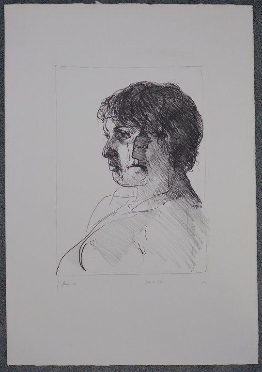 Jaap Hillenius, litho uit 1973 kopen? Bied vanaf 40!