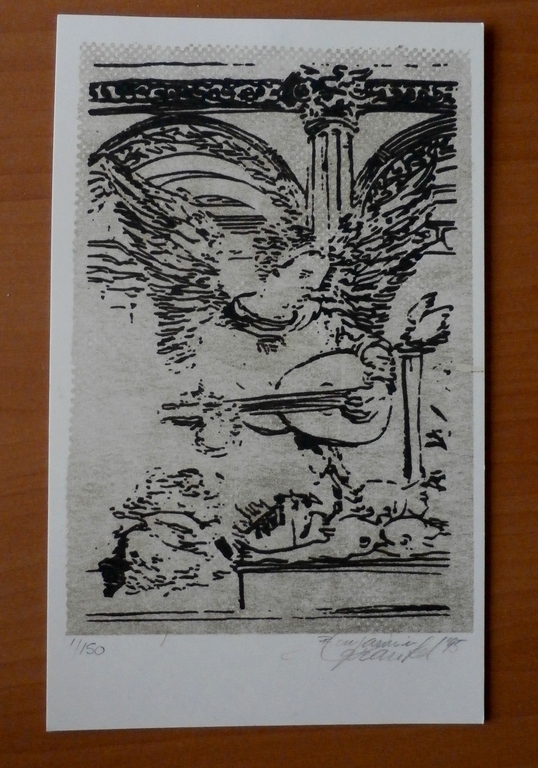 Benjamin Frankel, zeefdruk, handgesigneerd en genummerd kopen? Bied vanaf 1!