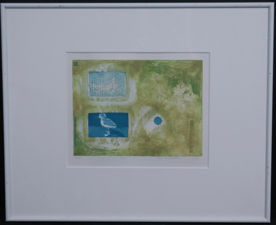 Toni de Klerk: Ets, Kluut -Ingelijst kopen? Bied vanaf 1!