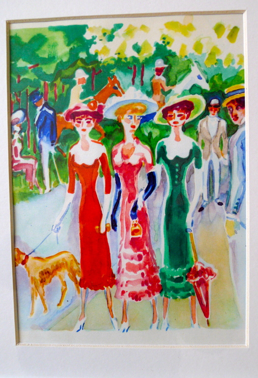 Kees van Dongen,Drieluik uit " A la recherche du temps perdu"  kopen? Bied vanaf 65!