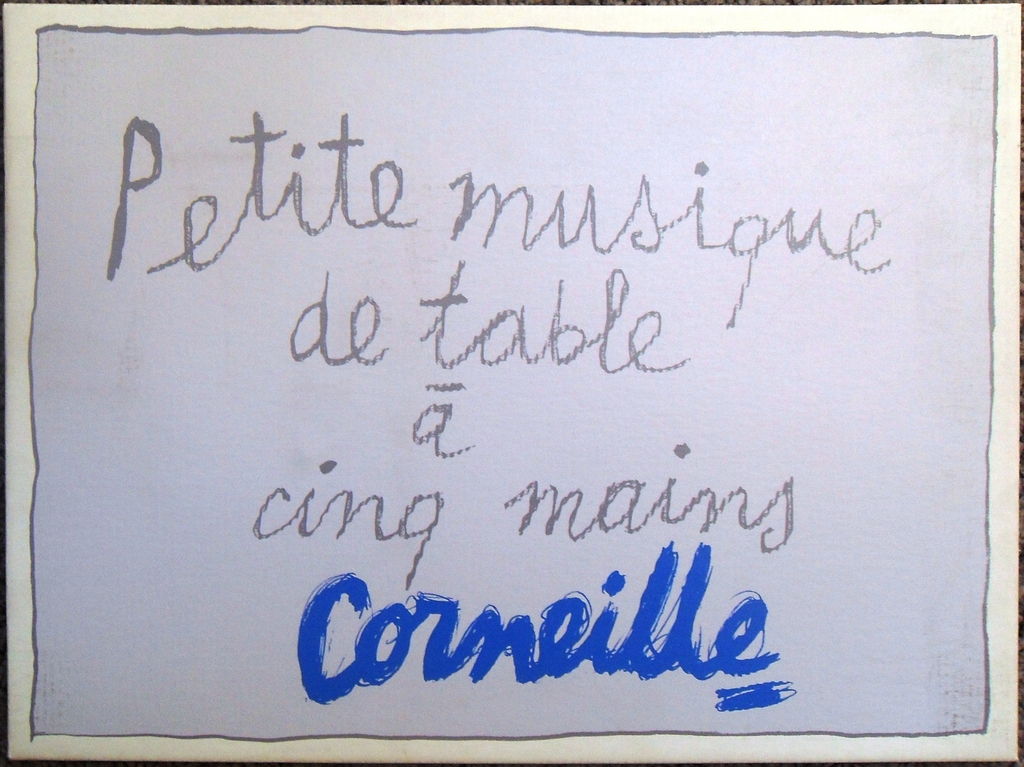 Corneille : Petite musique de table a  mains kopen? Bied vanaf 1!