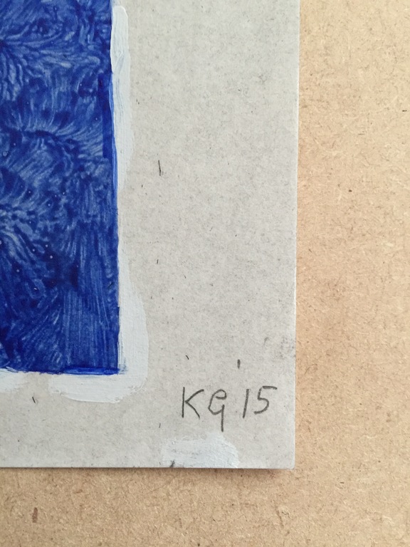 Klaas Gubbels - blauwe kan - Schilderij - EA - Gesigneerd kopen? Bied vanaf 200!