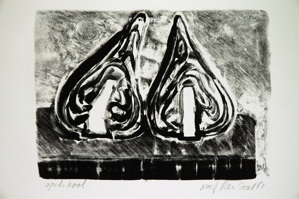 Rein Dool: Spitskool - lithografie kopen? Bied vanaf 60!