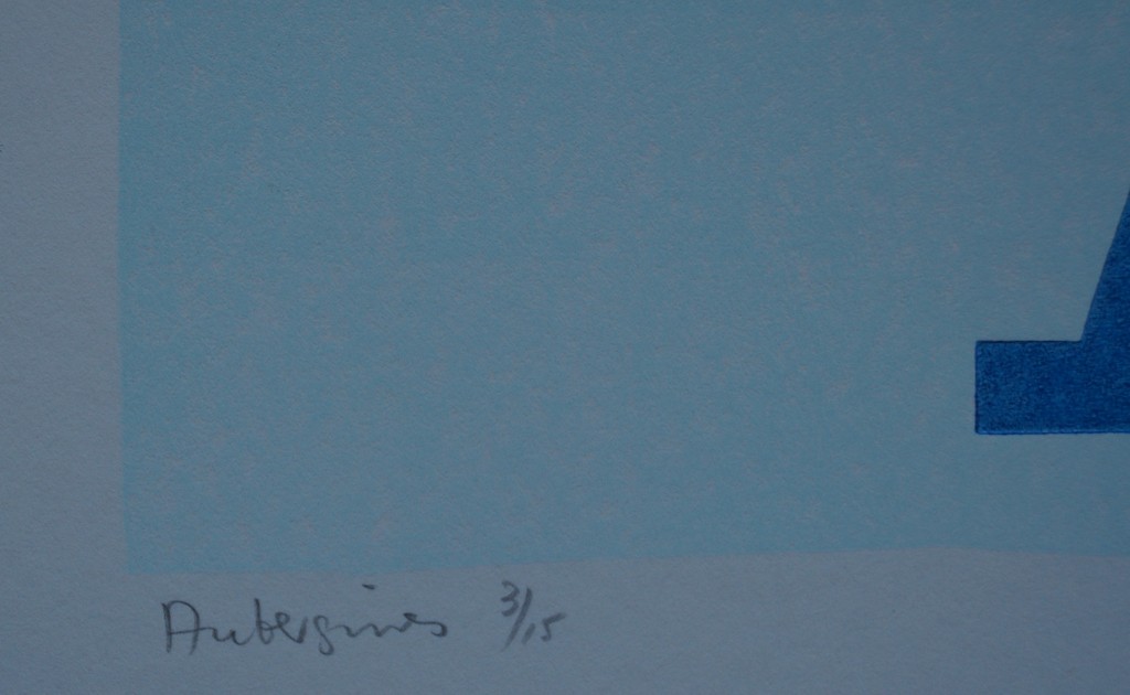 Marja Scholtens - gesigneerde houtsnede - Aubergines kopen? Bied vanaf 10!