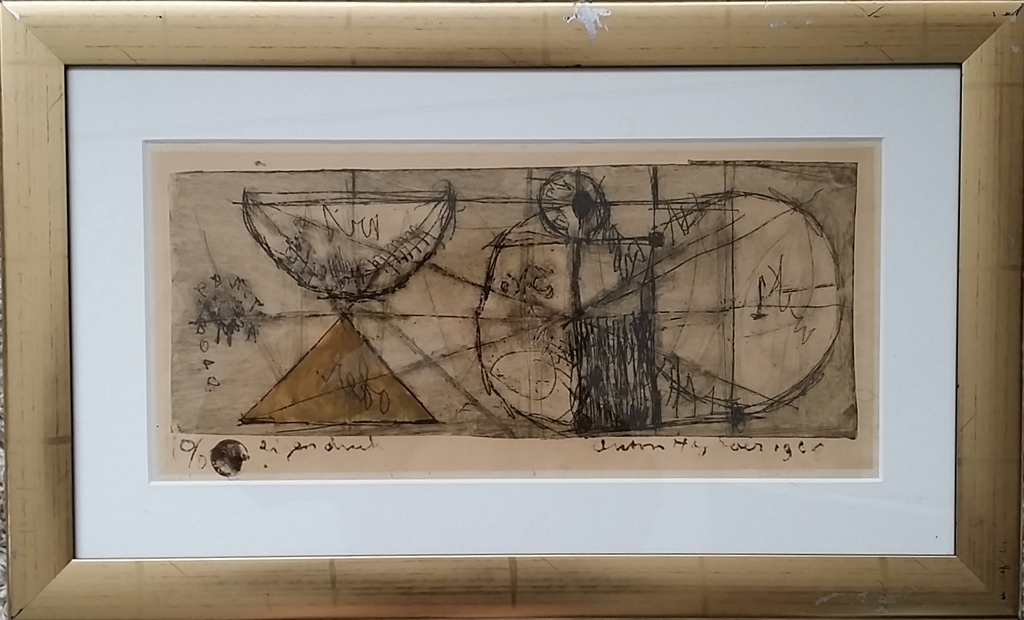 Anton Heyboer - Anton Heyboer - Ets Yvonne - 1960 Zeer Zeldzaam!! verkocht voor € 1550!