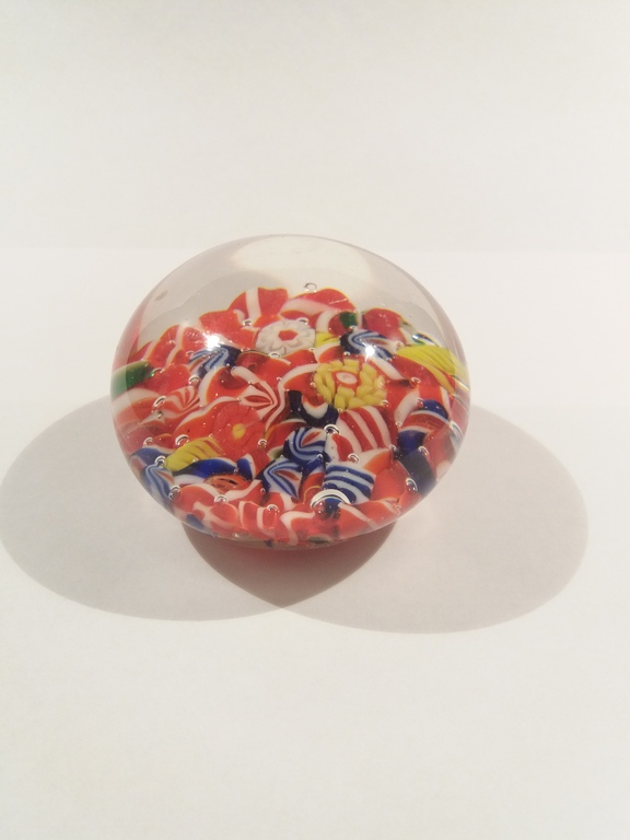 Antieke Millefiori Presse-papier, kopen? Bied vanaf 1!