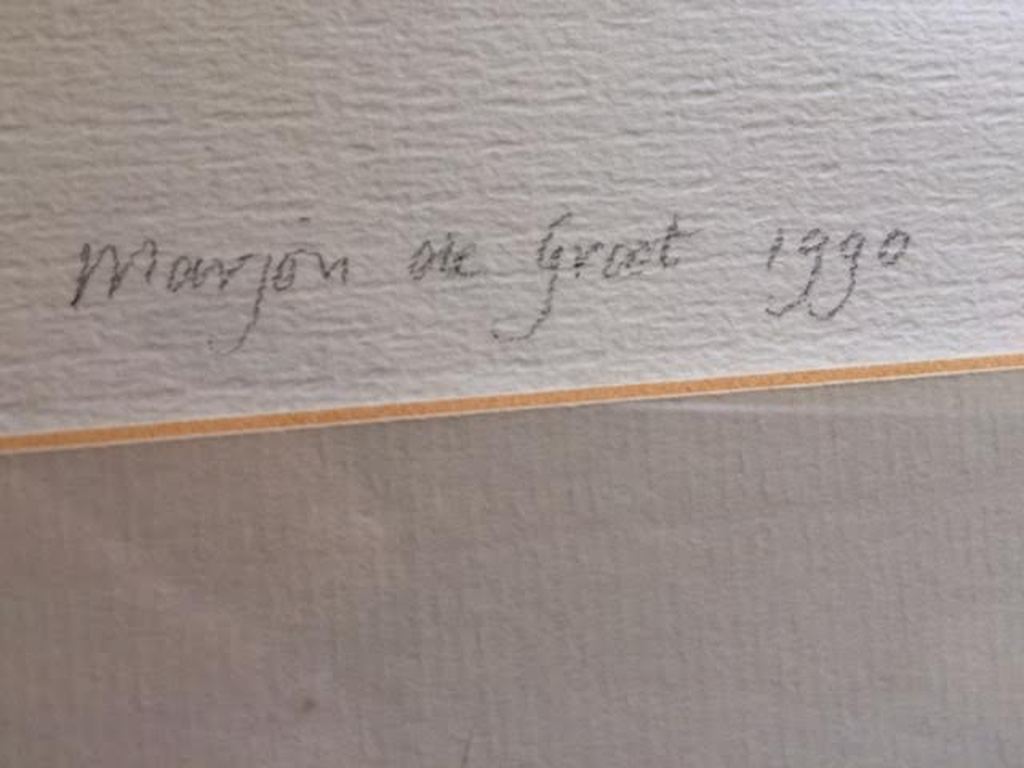 Marjon de Groot  Prachtig Aquarel (Ingelijst) kopen? Bied vanaf 1!