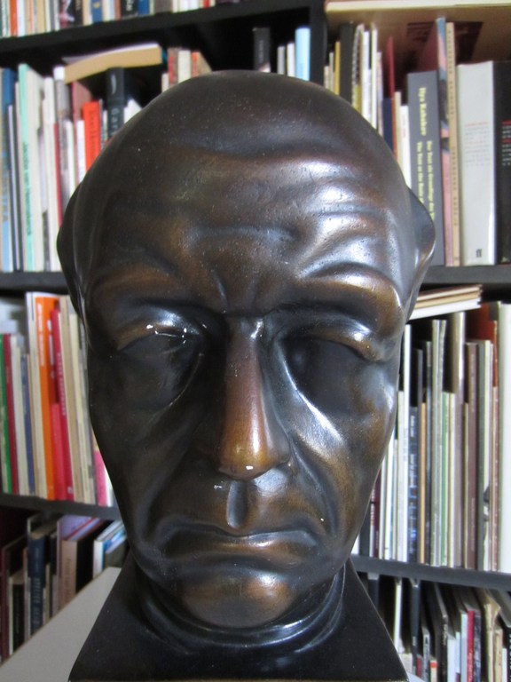 Art Deco buste - Guido Gezelle - gips kopen? Bied vanaf 1!