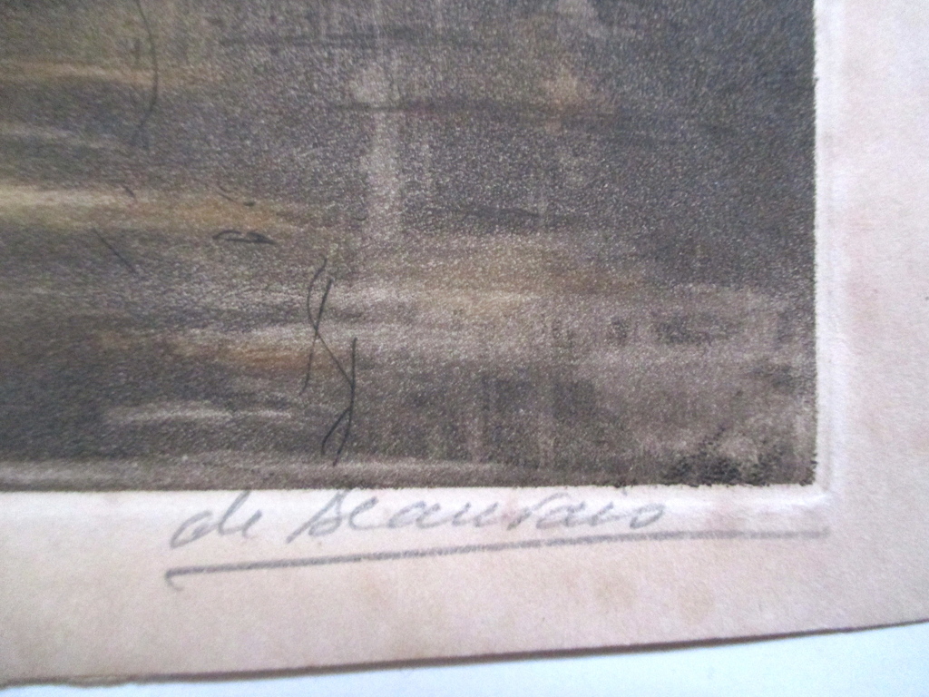 Kleurenets, de Beauvais, Paris Etching Society ca 1933 kopen? Bied vanaf 35!