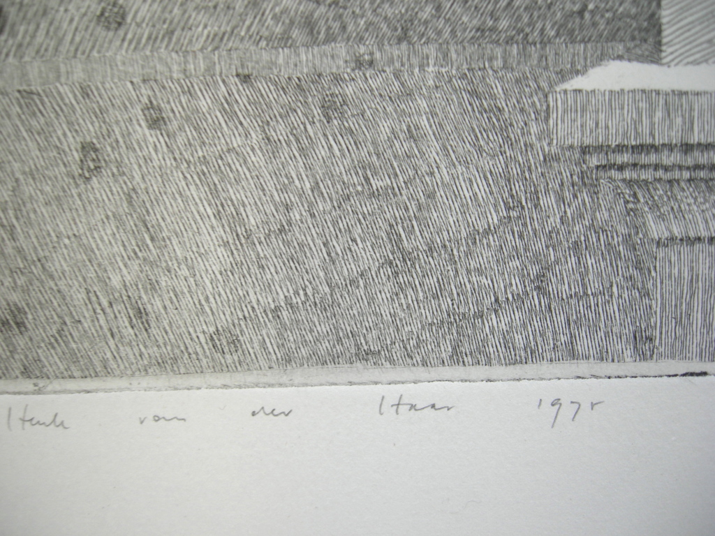 Henk van der Haar, ets: Spiegel kopen? Bied vanaf 30!