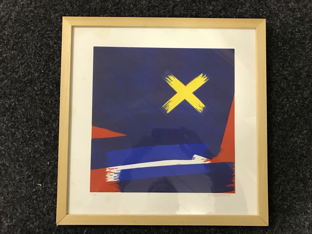 Gerrit Westerveld  zeefdruk 1986 kopen? Bied vanaf 1!