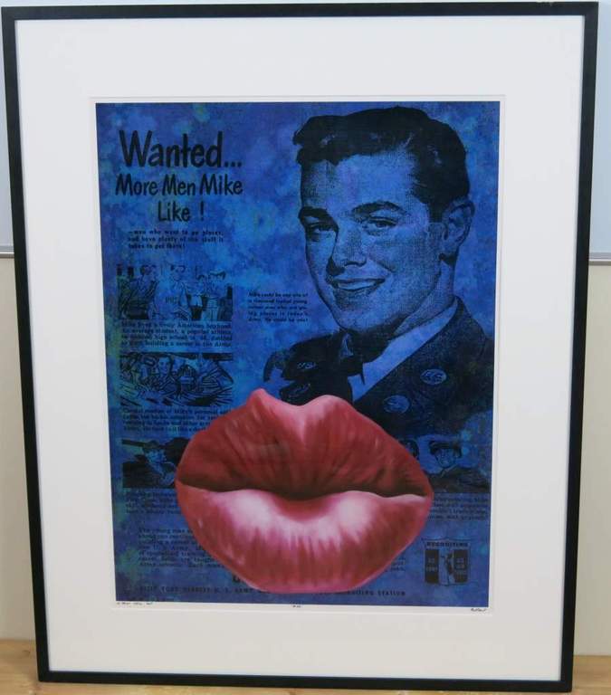 Jan Bollaert: Lambdaprint, Mike - Ingelijst (groot) kopen? Bied vanaf 50!