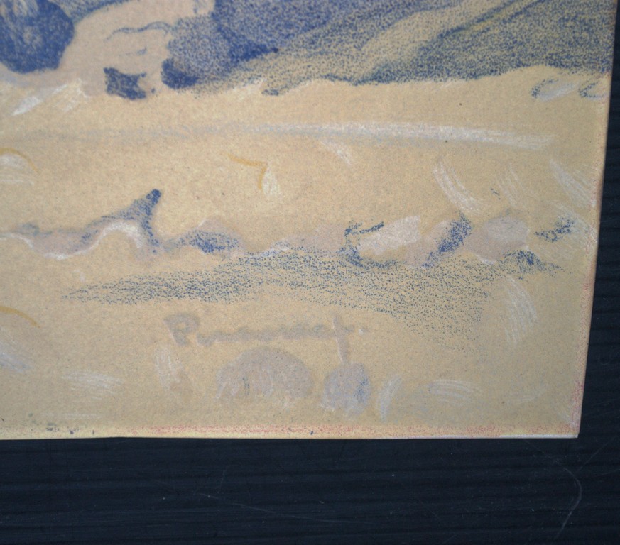 J.H.Pierneef - lithografie Hartbeesfontein Zuid-Afrika  kopen? Bied vanaf 35!