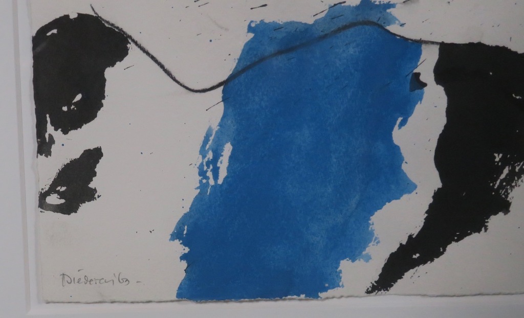 Jef Diederen: Gouache en Krijt, Z.T. - Ingelijst (Groot) kopen? Bied vanaf 500!