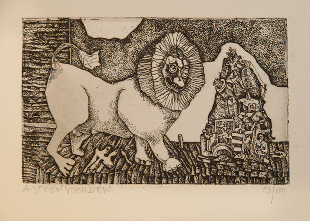 Ab Steenvoorden -Etsen- Schorpioen, Stier, Waterman, Tweeling, Ram, Leeuw kopen? Bied vanaf 35!