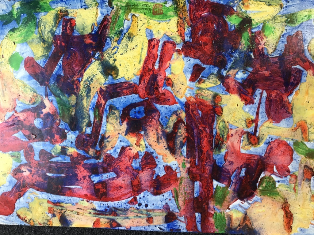 2 X THEO NIERMEIJER, Gemengde technieken/gouache op papier kopen? Bied vanaf 1!