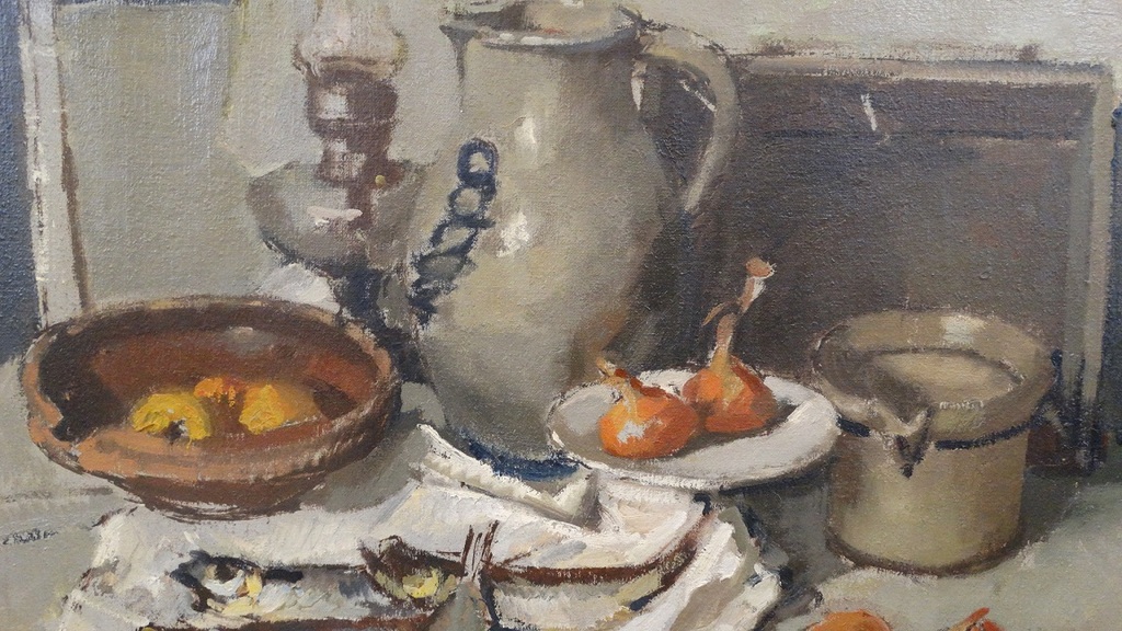Jules de Cort "stilleven met haringen" kopen? Bied vanaf 150!