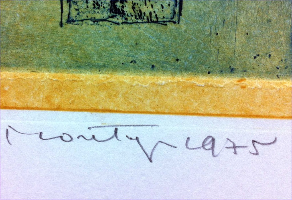 Jan Montyn, litho, ZT kopen? Bied vanaf 100!