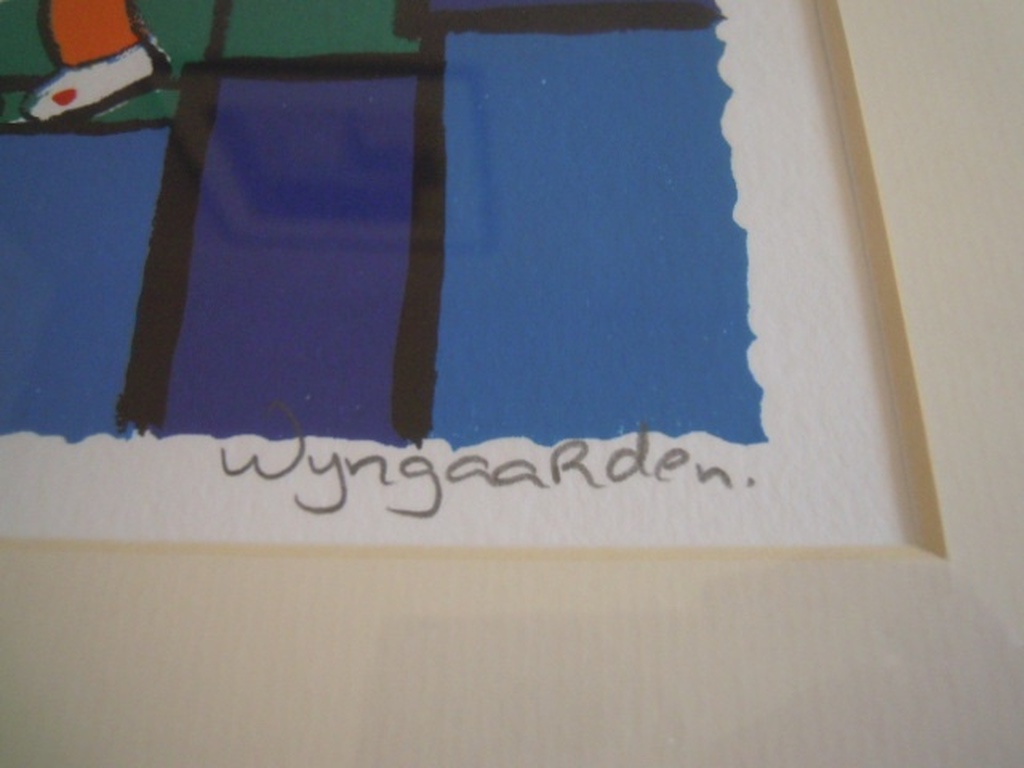 2 MAARTJE WIJNGAARDEN zeefdrukken 53 x 53 cm-gesigneerd. kopen? Bied vanaf 35!