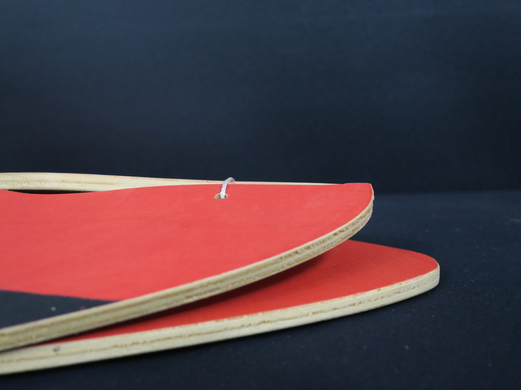 Johan Claassen: Zeefdruk op multiplex constructie, P.M. en de molen te Uden bij  kopen? Bied vanaf 100!