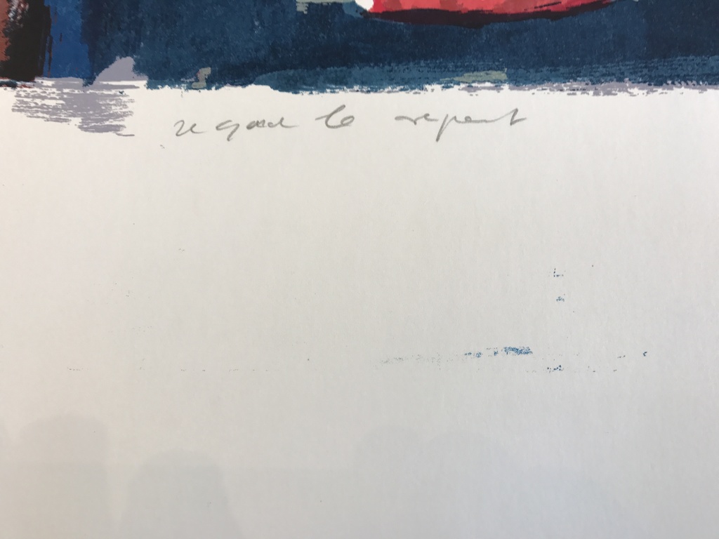 John Lie A Fo   1 originele zeefdruk / Litho gesigneerd  kopen? Bied vanaf 1!