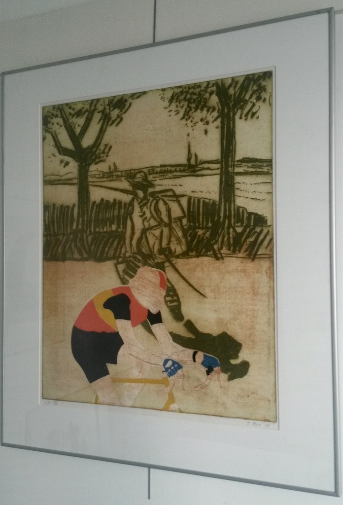 Peter Bes - kleurenets - Van Gogh meets Peter Winnen kopen? Bied vanaf 70!