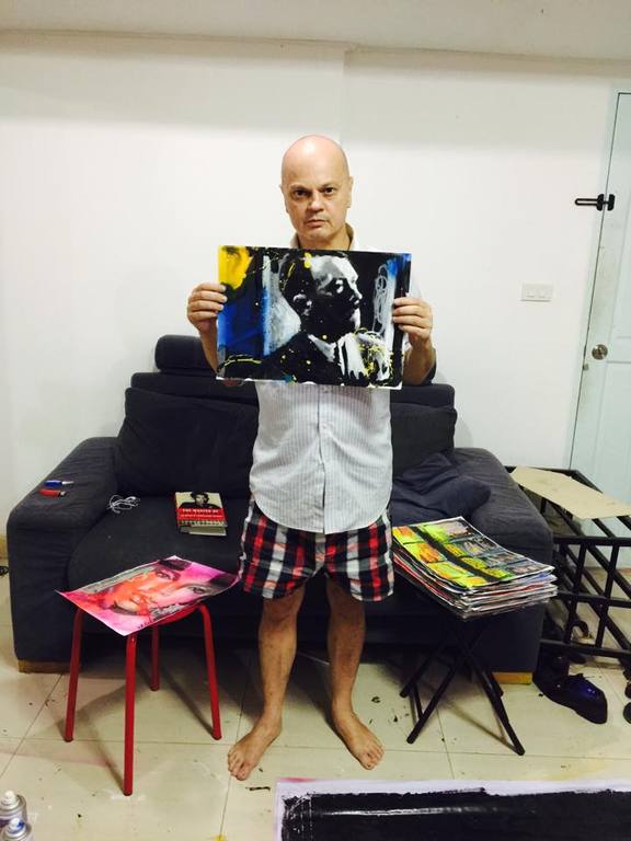 Peter Klashorst - Adolf - gemengde techniek op papier - gesigneerd kopen? Bied vanaf 1!