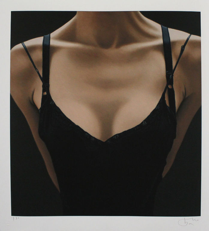 Willi Kissmer - Schwarzes Kleid - Giclee - Handgesigneerd - 2016 kopen? Bied vanaf 85!